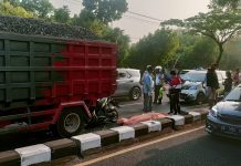 Tabrak Truk, Seorang Pelajar Tewas