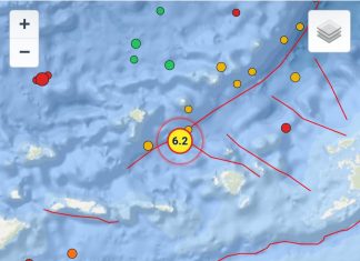 Gempa 6,2 Guncang Malaku Barat Daya