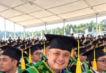 Anggota DPRD Tanjungpinang Lulusan Terbaik Wisudawan Magister Ilmu Lingkungan