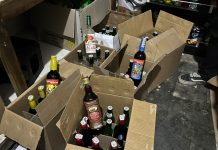 Polisi amankan 283 Botol dan 2 Liter Alkohol Murni