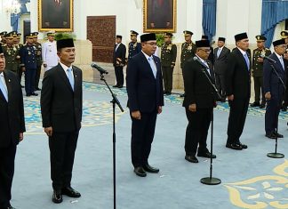 Prabowo Lantik 7 Pejabat Baru di Istana Hari Ini