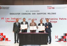 Pertamina Patra Niaga Gandeng PLN dan Len Industri Perkuat Ekosistem Program Motor Listrik Nasional